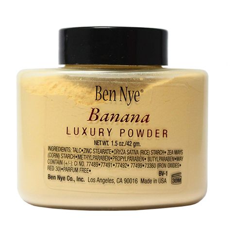 Ben Nye Bella Luxury Powder - Banana (1.5 oz/42 gm): FacePaint.com