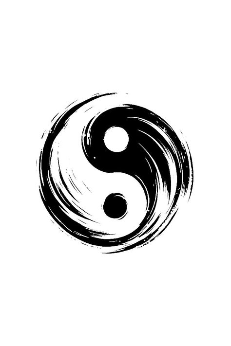 Ying Yang Tattoo For Men Shoulder, Ying Yang Tattoo Meaning, Peace Chinese Tattoo, Ying Yang Tattoo Traditional, Geometric Yin Yang Tattoo, Ying Yang Tattoo Designs, Good And Bad Tattoo, Ying Yang Tattoo Ideas, Taoism Art