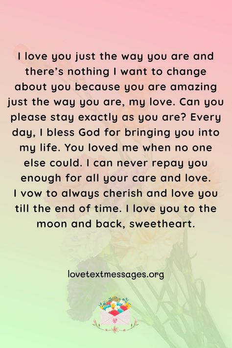 Do you want to express your love in an unforgettable way? Saying “I love you” to your beloved can be more meaningful with a romantic and touching message. Whether you are looking for a simple yet cute “I love you” message or a heartfelt declaration of your emotions, the sweetest “I love you” messages are sure to express your love in a unique and memorable way. From timeless love quotes to poetic expressions of your feelings, sweetest “I love you” messages will melt your beloved’s heart. I Love You Message For Her, I Love You Message, Love Letters To Your Girlfriend, Love Letter To Girlfriend, Message For My Love, Birthday Message For Daughter, I Love You Deeply, Love You Forever Quotes, Best Love Messages