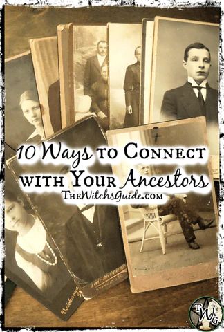 10 Ways to Connect with Your Ancestors | The Witch's Guide Ancestor Altar, Dream Pillow, Wiccan Spell Book, Magical Life, Herbal Tea Blends, Season Of The Witch, Witch House, Spells Witchcraft, Beltane