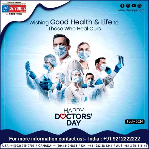 Happy Doctors' Day! Your dedication, compassion, and expertise make the world a healthier and better place. Thank you for all that you do. #HappyDoctorsDay #ThankYouDoctors #DoctorsDay #HealthcareHeroes #MedLife #DoctorAppreciation #MedicalProfessionals #DoctorsRock #HeroInWhiteCoat #GratefulForDoctors #DoctorsCare #SaluteToDoctors #HealingHands Doctors Poster Design, Doctors Day Creative Ads, Dental Social Media Posts, Cinematic Artwork, Dental Social Media, Diagnostic Centre, Happy Doctors Day, Medical Stickers, National Doctors Day