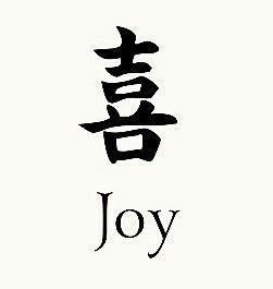 Joy Japanese Symbol, Joy In Japanese, Joy Tattoo Ideas Symbols, Japanese Tattoo Words, Chinese Symbol Tattoos, Kanji Japanese, Japanese Tattoo Symbols, Kanji Symbols, Chinese Letters