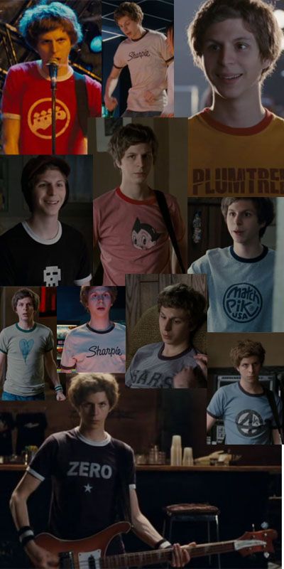 Scott Pilgrim vs. The World  Michael Cera is such a cutie Scott Pilgrim Vs The World Michael Cera, Scott Pilgrim Vs The World Outfits, Michael Cera Outfit, Scott Pilgrim Michael Cera, Michael Cera Scott Pilgrim, Scott Pilgrim Outfit Ideas, Michael Cera Wallpaper, Scott Pilgrim Shirt, Scott Pilgrim Cosplay