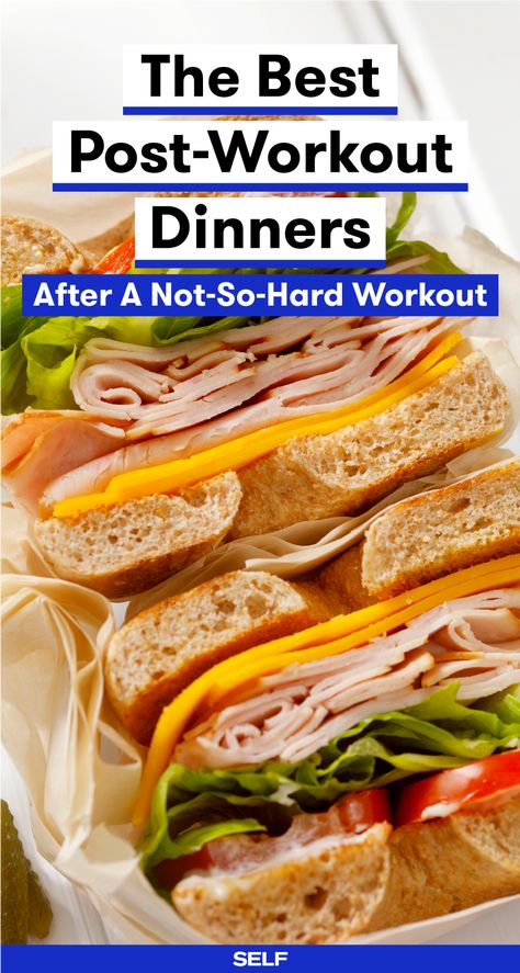 The Best Post-Workout Dinners After A Not-So Hard Workout Post Run Dinner, After Workout Meals, Post Workout Dinner, Hiit Routine, Evening Workout, Best Dinner, Yoga Kurse, Workout Diet, Better Body