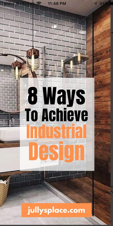 Industrial Home Industrial Interior Design Studio, Kitchens Industrial Style, Home Decor Ideas Industrial Modern, Industrial Theme Office Interior Design, Industrial Contemporary Bedroom, Industrial Modern Bathroom Ideas, Vintage Industrial Decor Bathroom, Renovated Industrial Buildings, Industrial Loft Design Vintage Modern