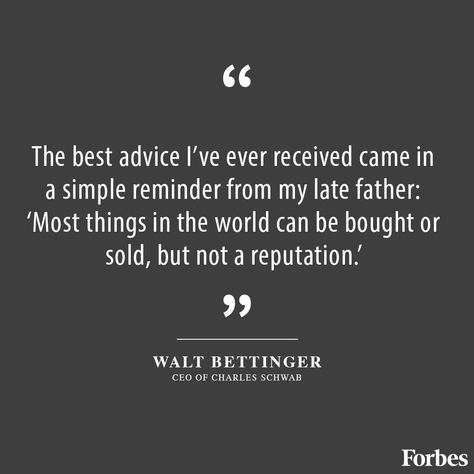 Forbes on Instagram: “The most valuable thing is a good reputation.” Reputation Quotes, Best Home Business, Business Ideas Entrepreneur, Southern Sayings, Simple Reminders, Reputation Management, Fact Quotes, How To Better Yourself, Good Advice