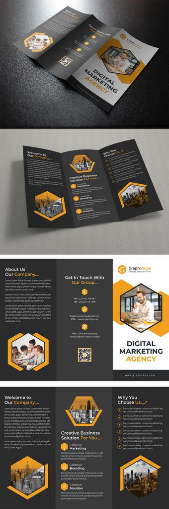 Digital Marketing Agency Brochure, Digital Marketing Brochure Design, Digital Marketing Brochure, Digital Brochure, Brochure Graphic, Brochure Design Creative, Brochure Ideas, Brochure Design Layout, Corporate Brochure Design