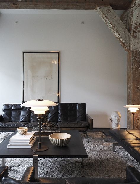 T.D.C: Copenhagen Design Tour 2019 with Georg Jensen | Part Two Copenhagen Design, 카페 인테리어 디자인, Lounge Chair Design, Georg Jensen, Leather Furniture, Interior Inspo, 인테리어 디자인, Bauhaus, Interior Inspiration