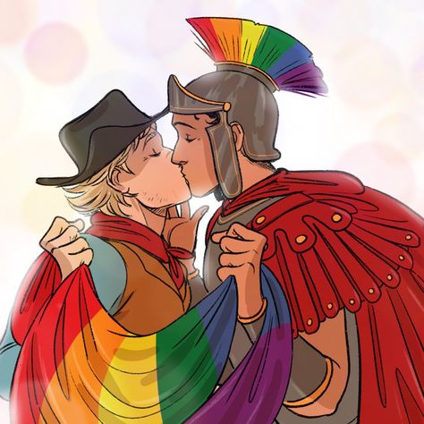 Night At The Museum Jed And Octavius Fanart, Octavius X Jedediah, Jedidiah X Octavius Fanart, Jedtavius Fanart, Jedediah X Octavius, Night At The Museum Fanart, Gay Cowboy, I Love Writing, Drawing Love