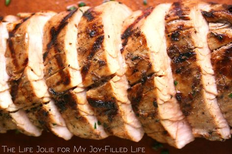 Apple Juice Marinated Pork Tenderloin Pork Loin Marinade, Best Pork Tenderloin Recipe, Marinated Pork Tenderloin, Pork Tenderloin Marinade, Chocolate Caramel Pretzels, Marinated Pork Tenderloins, Marinated Pork, Sprouts With Bacon, Pork Tenderloin Recipes