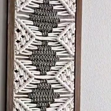 Macrame • Weaving • Fiber Art on Instagram: "Happy Makers Monday! Today we feature Rachel Anderson of @cord_plus_quartz ✨ Follow along as she creates a wonderful framed macrame wall hanging! We love her unique take on fiber art, a testimony that there is really nothing you can’t create with macrame. Check out our stories to learn more about her process, where she finds inspiration and how she got started 💛 PS. We have a very exciting project coming tomorrow with Rachel herself! Stay tuned 😉 #g Framed Macrame, Macrame Weaving, Macrame Wall, Macrame Wall Hanging, Stay Tuned, Our Love, Fiber Art, Love Her, Macrame