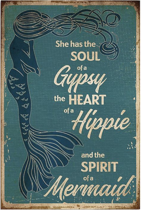 Mermaid Quotes, Hippie Painting, Texture Inspiration, Mermaid Life, Beach Quotes, Vintage Poster Art, Mermaid Art, Hippie Art, Art Color