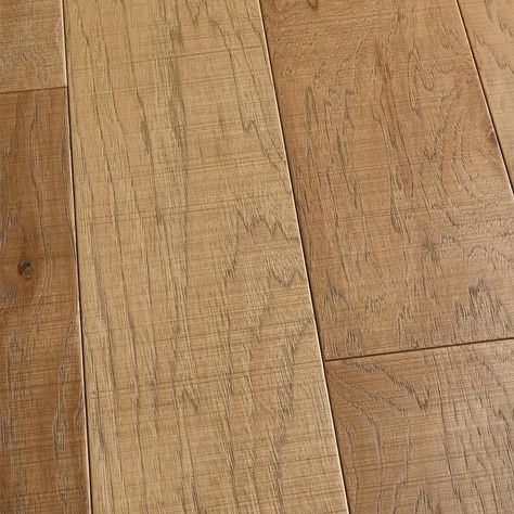 For homeowners seeking unprecedented designer beauty, The Malibu Wide Plank Modern Series has arrived. These gorgeous floors heighten the distinctive natural grain of carefully sourced Hickory with proprietary, Pecan Floors, Wood Floors Wide Plank, Wide Plank Flooring, Floor Ideas, Flooring Materials, Engineered Hardwood Flooring, Studio Mcgee, Wide Plank, French Oak