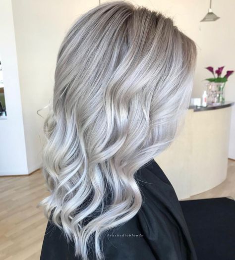 Icy Winter Blonde, Popular Hair Colors For 2023, Womens Hair Color, White Blonde Hair Color, Icey Blonde, Icy Blonde Hair Color, Blonde Hair Colour Shades, Best Hair Color Ideas, Hair Color Blonde Highlights