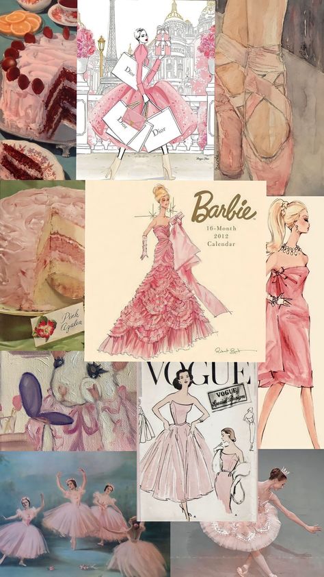 #wallpaper #barbie 50s Barbie Aesthetic, Old Barbie Wallpaper, Vintage Barbie Wallpaper, Barbie Ipad Wallpaper, Barbie Christmas Wallpaper, Iphone Wallpaper Barbie, Barbie Collage Wallpaper, Wallpaper Backgrounds Barbie, Barbie Wallpaper Backgrounds