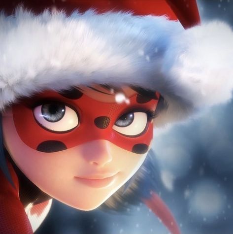 She is in the holiday spirit! Ladybug Christmas, Holiday Spirit, The Holiday, Christmas