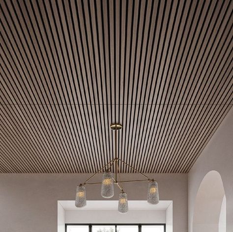 WVH® USA on Instagram: "The ultimate and original acoustic slat wood panel.⁣ ⁣ • All stock held in our US warehouse.⁣ • Backing felt produced from recycled material.⁣ • Quick and easy installation.⁣ • Superior sound absorption.⁣ • Designed in Denmark, shipped from the USA.⁣ • Over 50 years of experience providing luxury wood products.⁣ ⁣⁣⁣⁣ Featured panels: ⁣⁣⁣Luxury American Walnut Acoustic Slat Wood Wall Panels | Original Slatpanel®⁣ ⁣⁣⁣⁣⁣⁣⁣⁣⁣⁣⁣ #WVH #interiordesign #wallpanels #home #homeinspo #decor #modern #interiors #homedecor #interiorinspo #homerenovation #hallway #WVHUSA" Slat Wood Panel, Wood Wall And Ceiling, Painted Wood Ceiling, Dentist Design, Wood Ceiling Panels, Wood Wall Panels, Ceiling Panel, Sound Absorption, Ceiling Panels