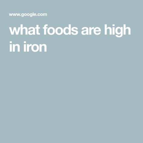 what foods are high in iron Foods Highest In Iron, Fruits High In Iron, Vegetables High In Iron, Chocolate Quinoa, Fortified Cereals, Foods With Iron, Squash Seeds, Foods High In Iron, Dark Leafy Greens