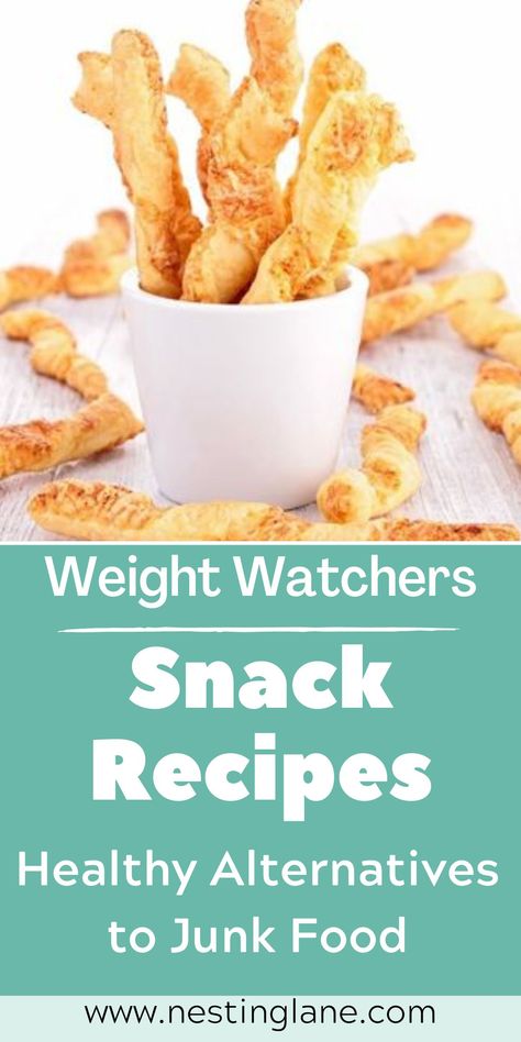 Weight Watchers Snack Recipes: Healthy Alternatives to Junk Food. Say goodbye to junk food snacking and hello to these 25 irresistible Weight Watchers snack recipes! Perfect for satisfying your hunger without the guilt, these recipes range from crunchy zucchini chips to creamy dips and everything in between. Whether you're looking for a quick bite on the go or a fun snack to enjoy at home, these healthy and delicious recipes are sure to become your new go-to's. Ww Salty Snacks, Healthy Chip Substitute, Weight Watcher Chips, Healthy Crunchy Snacks Store Bought, Chip Alternative Healthy, Healthy Alternatives To Chips, Low Calorie Crackers, Healthy Alternatives To Junk Food, Crunchy Zucchini