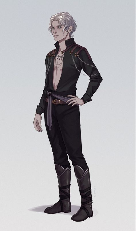 Bard Clothes Dnd, Medieval Clothing Male, Fantasy Fashion Male, Fallen Aasimar, Rachel Denton, Male Fantasy Clothing, Medieval Fantasy Clothing, Male Fairy, Elf Man