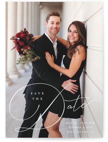 White Save The Dates, Sabe The Date, Save The Date Pictures, Wedding Gown Styles, Date Photo, Royal Wedding Dress, Card Format, Royal Brides, Save The Date Photos