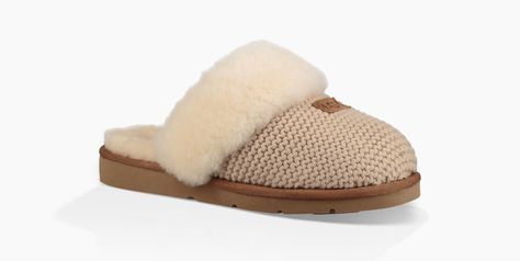 Women's Cozy Knit Slipper | UGG® Official Slipper Ugg, Ugg Store, Ugg Slippers, Knitted Slippers, Cozy Knit, Christmas 2020, Real Fur, Cozy Knits, Dream Board