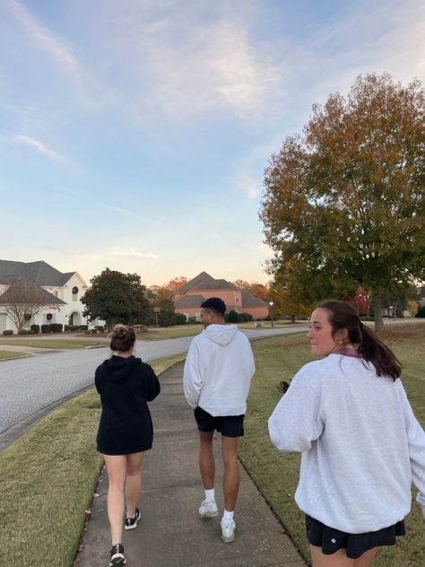 Walking Behind Friends, Happy Neighborhood, Walk With Friends, Manifesting 2024, Neighborhood Friends, Neighborhood Walk, Bestie Vibes, 2 Best Friends, Summer Goals