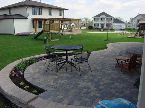 Old Greenwich Cobble Sierra Patio Kidney Shape Kidney Shaped Patio Ideas, Kidney Shaped Patio, Porch Skirting, Patio 2023, Outdoor Patio Pavers, Limestone Patio, Pavers Design, Inventory Management System, Paver Patios