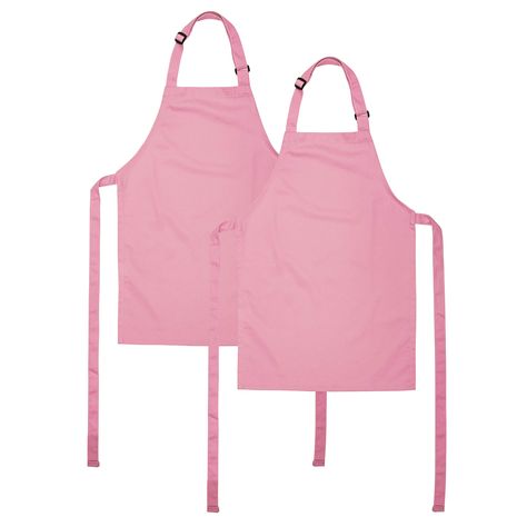 PRICES MAY VARY. PREMIUM QUALITY: A professional child apron is made of high-quality cotton fabric. Comfortable, machine washable, extremely durable, wear-resisting, thickened and free from harmful chemicals, safe for the kids. LIGHTWEIGHT, DURABLE, SOFT FEEL, AND HASSLE FREE CARE. ADJUSTABLE NECK STRAP: Our Great sizing 15.7" x 23.6" inches (Medium) with an adjustable strap will give you that perfect fit. Generous 27" tie length (each side) Enjoy our Fine Kids Aprons for many Fun Activities lik Children Apron, Easy Apron, Chef Art, Kids Aprons, Baking Painting, Child Apron, Branded Aprons, Washing Labels, Pink Apron