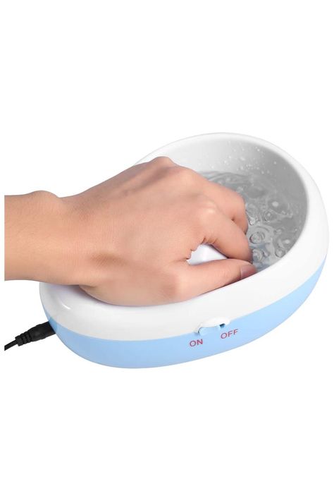 Jet Bubble Spa Massage Bowl for Nail Polish Remove, Dead Skin Softening Beauty Manicure Tool Spa Bowl, Nails Minimalist, Spa Massage, Nail Polish Remover, Manicure Tools, Hand Care, Dead Skin, Fashion Nails, Nails Inspiration