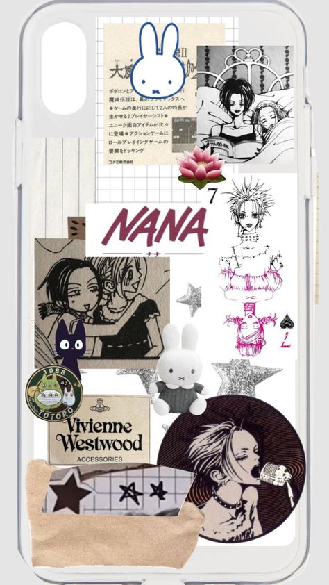 #nana #phonecase #greyscale #tvgirl #mitski #miffy #nanaaesthetic #anime #aesthetic #love #blackandwhite Nana Anime Aesthetic, Aesthetic Phonecases, Ghibli Room, Winter Feeling, Anime Collage, General Aesthetic, Nana Anime, Phone Layouts, Tv Show Couples