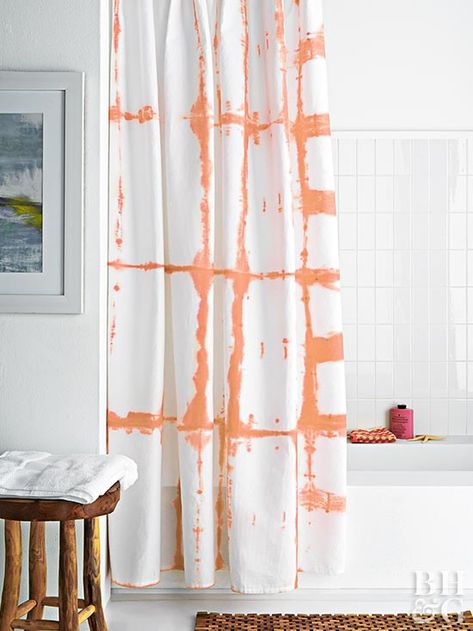 Chic Shower Curtain Shower Curtain Diy, Curtain Diy, Pink Grid, Diy Shower Curtain, Traditional Bathroom Designs, Luxury Curtains, Diy Shower, Asian Home Decor, Gorgeous Bedrooms