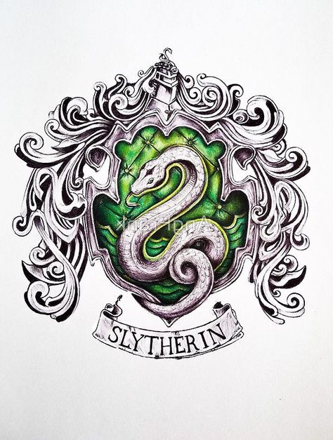 Rabastan Lestrange, Tattoo Son, Slytherin Crest, Slytherin Pride, Theme Harry Potter, Slytherin Harry Potter, Images Harry Potter, Slytherin House, Harry Potter Houses