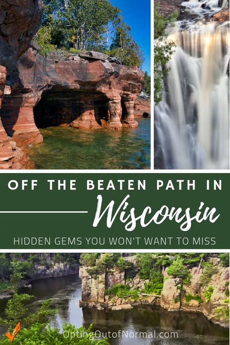 When you travel to Wisconsin, by all means check out Milwaukee, Door Country and the Dells. But if you're looking for things to do in Wisconsin that are more quiet and off the beaten path, check out our list of 9 hidden gems to put on your bucket list for your vacation this Summer. #Wisconsin #bucketlist #Travel #vacation #offthebeatenpath Wisconsin Hidden Gems, Hidden Gems In Wisconsin, Wisconsin Things To Do, De Pere Wisconsin, Beaver Dam Wisconsin, Wisconsin Road Trips, Wisconsin Bucket List, Wisconsin Family Vacations, Hiking Wisconsin