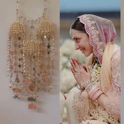 Kiara Advani Lehenga, Bridal Kaleere, Wedding Jewellery Designs, Bollywood Bridal, Bridal Chura, Dark Portrait, Indian Wedding Video, Couple Wedding Dress, Simple Prom Hair