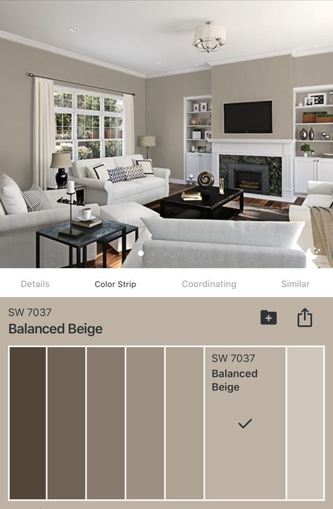 Taupe Interior Design Living Rooms, Wall Colors For Living Room 2023, Taupe Bedroom Paint Colors, Living Room Designs Paint Colors, Beige And Grey Living Room Ideas, Taupe Living Room Ideas, Taupe Walls Living Room, Beige And Grey Living Room, Beige Living Room Walls