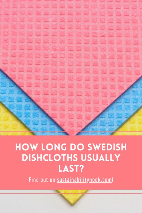 Swedish dishcloths are super absorbent and useful but how long does one usually last? And how do you know when it’s time to replace your Swedish dishcloth? Find out here! Clean Countertops, Swedish Dishcloths, Swedish Dishes, Dish Rag, Clean Plates, Kitchen Dishes, Microfiber Cloth, Dish Towels, Dish Cloths