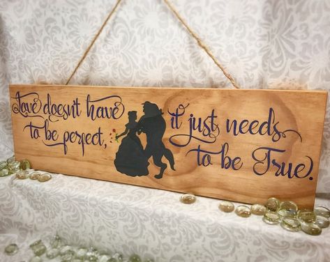 Beauty And The Beast Bedroom, Beauty And The Beast Wedding Theme, Beauty And Beast Wedding, Beauty And The Beast Theme, Wooden Wall Hanging, Water Based Acrylic Paint, Wooden Wall Hangings, Disney Beauty And The Beast, Disney Wedding