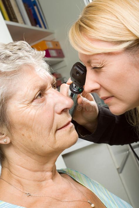 Lady having eye test examination. An older lady taking an eyesight test examinat #Sponsored , #SPONSORED, #advertisement, #eye, #examination, #eyesight, #test Eye Sight Test, Eye Examination, Vision Health, Vision Loss, Eye Test, Eye Exam, Senior Health, Elderly Care, Old People