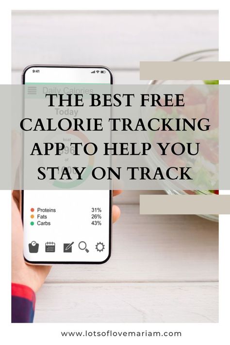 Are you starting your health journey and need the best free calorie tracking app to help you say on track? This free calorie tracker app has helped me stay motivated with my healthy eating habits and stay consistent. #weightlossapp #healthylifestyle #dietapp #healthyfood #healthymeal How To Keep Track Of Calories, How To Track Calories, Printable Calorie Tracker, Calorie Deficit Tracker, Free Calorie Counter App, Best Calorie Counter App, Calorie Tracker App, Food Tracker App, Tracking Calories