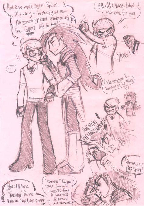 Jack at 18 years old meeting Chase again Xiaolin Showdown Chase X Jack, Jack Spicer Fanart, Chase Young Xiaolin Showdown, Shaolin Showdown, Anime Coll, Xiaolin Chronicles, Doctor Who Drawings, Jack Spicer, Xiaolin Showdown