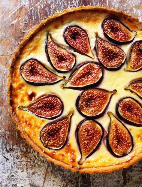 Fresh Fig Tart Fresh Fig Tart Recipes, Fig Tarts, Fig Tart Recipe, Fig Tart, Fig Newtons, Fig Cake, Fruit Tarts, Fig Recipes, Tart Baking