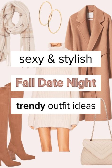 Fall in love with your date night attire with these trendy outfit ideas for 2023. Whether you're going for a casual jeans look or aiming for a dressy and romantic vibe, these outfits have you covered. Discover cute and classy ensembles that are perfect for early autumn dates or dressy occasions. Find your fall fashion inspiration and shop the latest women's fashion trends. Date Night Outfit Fall Dinner, Dressy Date Night Outfit, Date Night Outfit Dressy, Classic Fashion Pieces, Jeans And Bodysuit, Fall Date Night Outfit, Fall Date Night, Outfit Ideas 2023, Casual Date Night Outfit