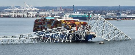 An Engineering Expert Explains Why The Baltimore Bridge Collapsed Bridge Support, Singapore Flag, Francis Scott Key, Truss Bridge, Container Ship, Cargo Shipping, Emergency Fund, Natural Resources, Find Beauty