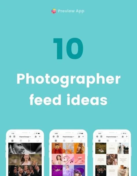 Wonderful photographers, let’s make your feed shine! Let’s wow your followers – and clients. And let’s make it easier for you to plan your posts too! Here are 9 beautiful Instagram feed ideas for photographers. #instagramtips #instagramstrategy #instagrammarketing #socialmedia #socialmediatips Instagram Feed For Photographer, Videographer Instagram Feed, Photographer Instagram Feed, Photography Instagram Feed, Headshot Photoshoot, Feed Goals, Themes Ideas, Instagram Grid, Instagram Marketing Tips