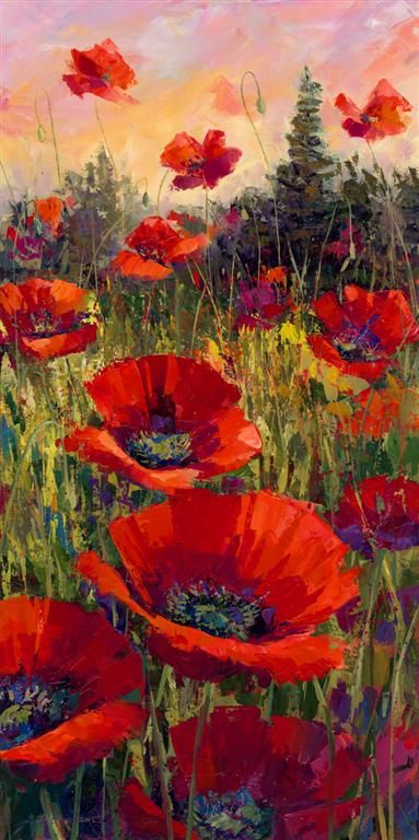 Jennifer Bowman - Artist Poppy Painting, Flower Paintings, Painting Flowers, Arte Floral, Art Flowers, Red Poppies, 그림 그리기, Beautiful Paintings, Floral Painting