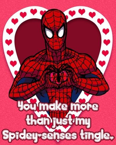 Valentines day card- Spiderman Marvel Valentines, Birthday Card Boyfriend, Valentines Wallpaper Iphone, Spiderman Gifts, Image Spiderman, Funny Valentines Cards, Bf Gifts, Valentines Wallpaper