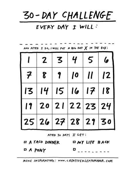 30-day challenge Austin Kleon, 31 Day Challenge, Daily Jokes, Artist Journal, Bible Reading Plan, 31 Days, Day Challenge, Reading Plan, 30 Day Challenge