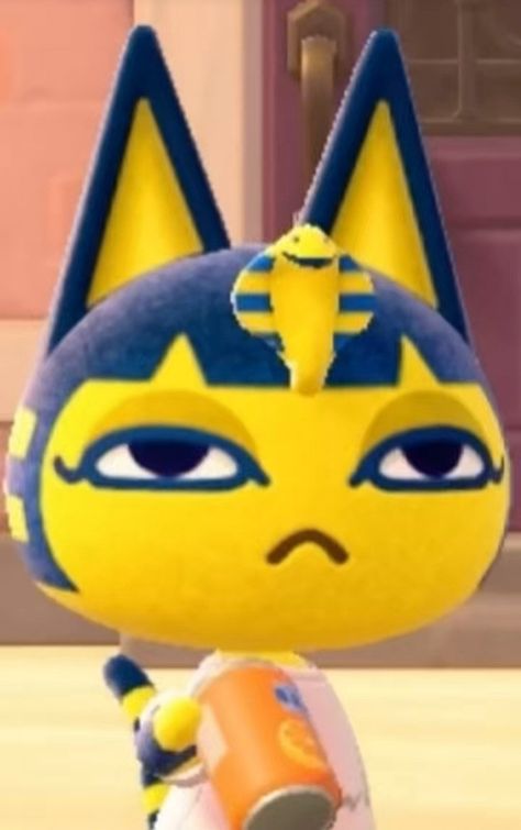 #ankhafromanimalcrossing Ankah Animal Crossing, Acnh Ankha, Ankha Fanart, Animal Crossing Ankha, Ankha Animal Crossing, Acnh Funny, Ankha Zone, Animal Crossing Funny, Animal Crossing Memes