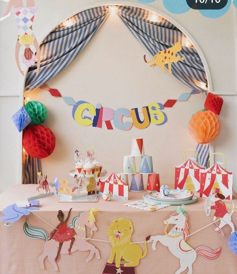 Plan A Birthday Party, Circus Birthday Party Theme, Magical Fairies, Fairy Tea Parties, Circus Theme Party, Paper Christmas Decorations, Bday Party Theme, 1st Birthday Party Themes, Circus Birthday Party